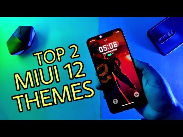 MIUI 12 THEMES TOP 2 THEMES FOR ANY XIAOMI DEVICES | MIUI 12 THEMES