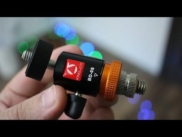 Шаровая головка для штатива Kingjoy BD-0S Ball Head Mini ► ОБЗОР и ТЕСТ крутой штативной головы