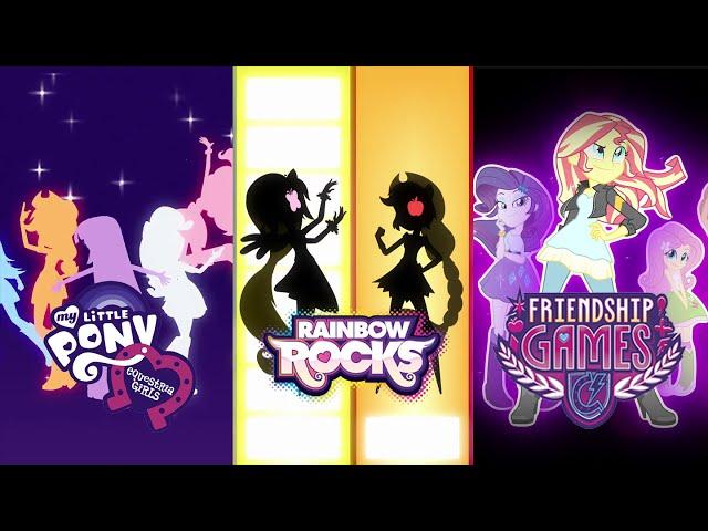 ALL MLPFiM Equestria Girls Opening Credits EG RR FG