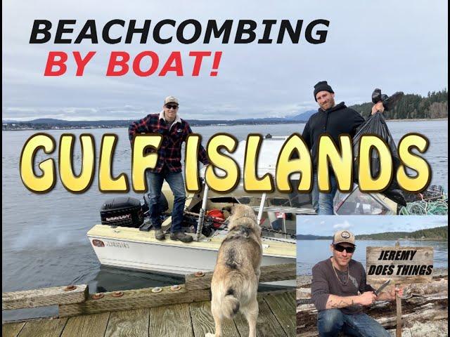 #BEACHCOMBING #SALVAGING AND #ROCKHOUNDING - By Boat! Cool Finds In The GULF ISLANDS!