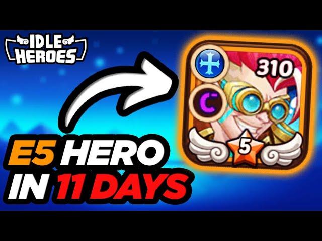 Idle Heroes - Build an E5 Hero in 11 Days on FUN2P Episode 7