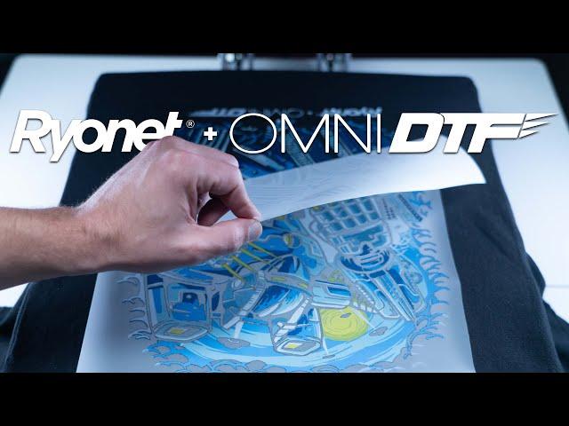 OmniDTF Printers | Direct Film Transfer Printers From Ryonet + Omniprint DTF