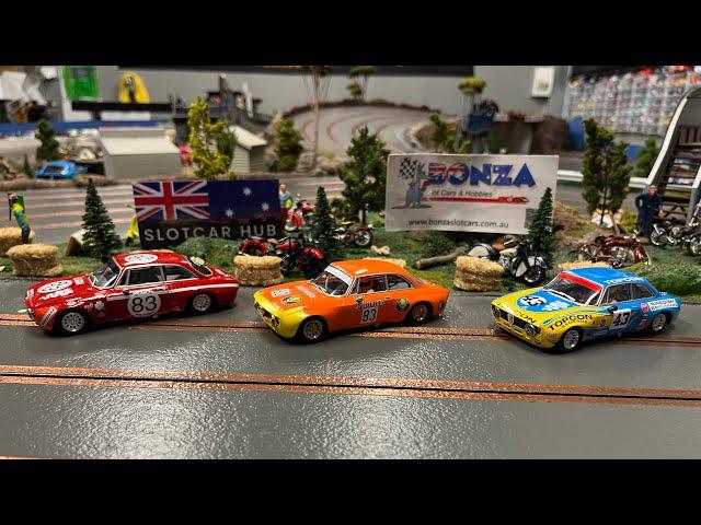 Revo slot Alfa Romeo GTA Available at Bonza Slot cars and hobbies 