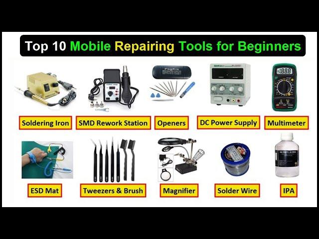 Top 10 Mobile Repairing Tools for Beginners