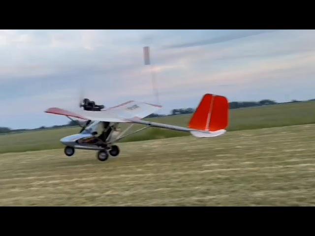 eSpyder NOT SO ELECTRIC Rotax 582 conversion EXTREME STOL aircraft! Extreme fun to fly!