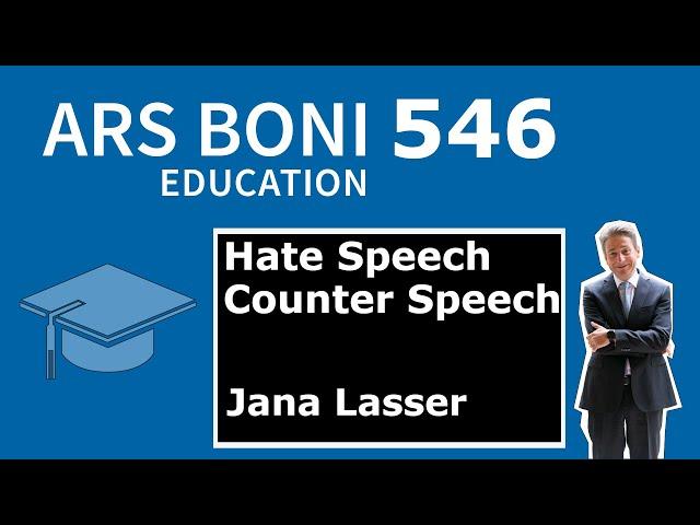 Ars Boni 546 Hate Speech/Counter Speech