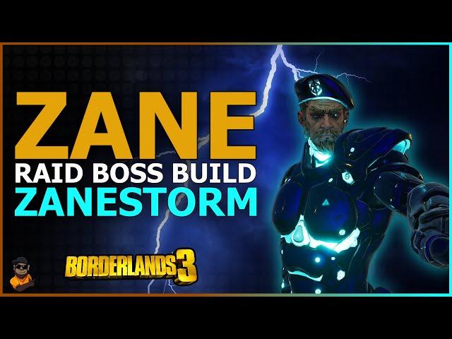 Zane Raid Boss Build - ZANESTORM! - Simple, Amazing Damage & Fast Kills! - Borderlands 3