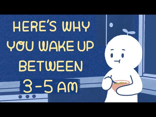 If You Always Wake Up Between 3 - 5AM, Here's Why