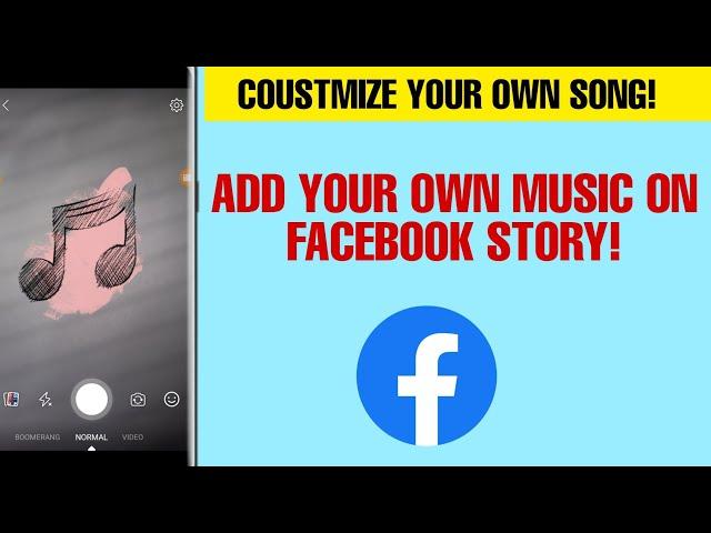 How To Add Custom Music/Audio On Facebook Story || Facebook Story Tricks