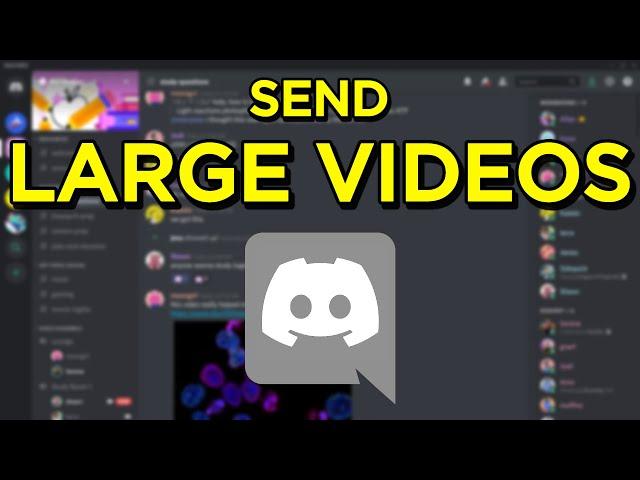 How to Share Longer Videos WITHOUT Discord Nitro