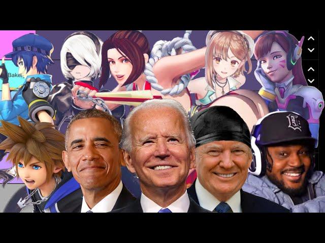 Presidents make a Video Game Hotties Tier List!