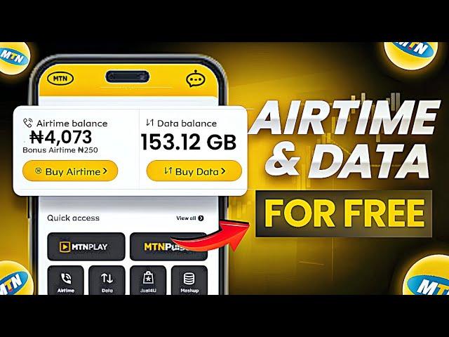 Get FREE Airtime and Data DAILY With These 2 Apps - App To Get Free Data & Airtime In Nigeria | mtn