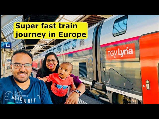 Switzerland to Paris Train Journey | Paris Travel series - part 1