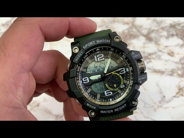 Дешевые мужские Часы G SHOCK - Хорошые китайские Часы SANDA с Алиэкспресс