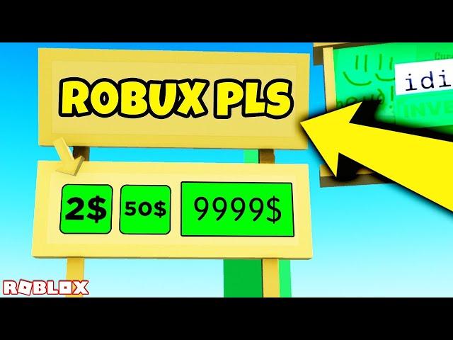 Как заработать больше 10000 робуксов в игре PLS Donate(roblox) How to raise 10000+robux in PLSDonate