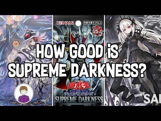 HOW GOOD IS SUPREME DARKNESS??? Yu-Gi-Oh! SET REVIEW!