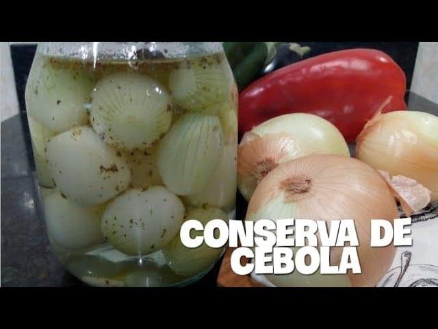 COMO FAZER CONSERVA DE CEBOLA SUPER FÁCIL (POR FERNANDO COUTO)