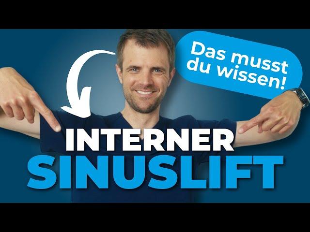 Was ist ein Interner Sinuslift? Das musst du wissen!