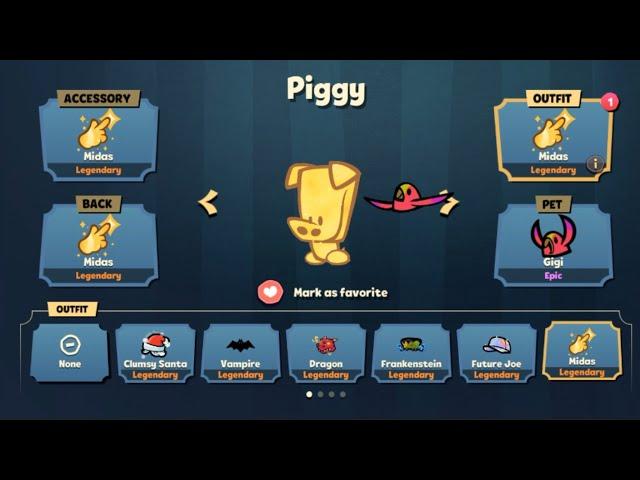 Suspects: Piggy Legendary Skins 