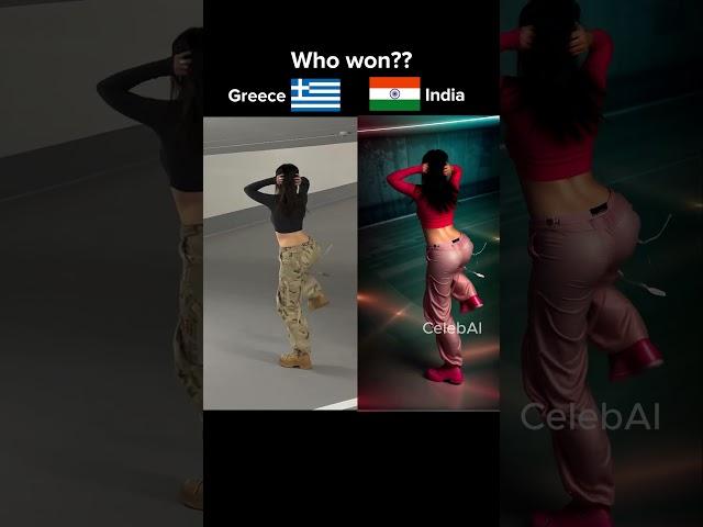 Trending tyla dance ||India vs Greece #tyladance #poplikethis @Tylaofficial ||  #chrissipatakas