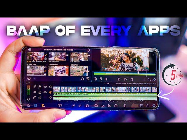 Top 3 Powerful VIDEO EDITING Apps For Android & IOS | By TubeTech 2023