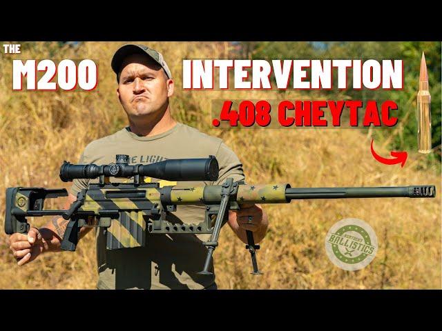 The M200 Intervention 408 CheyTac (The Most POWERFUL Sniper Rifle!!!)