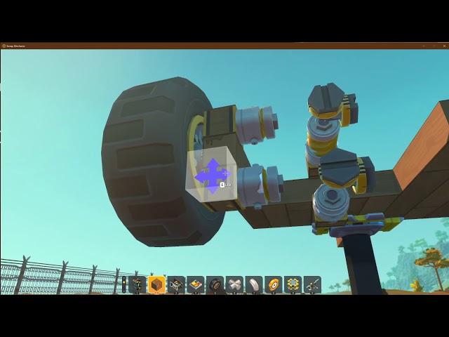 Vanilla Gears Without Teeth? -Scrap Mechanic-