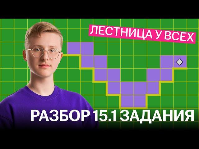 Полный разбор задания 15.1 на Робота КуМир | ОГЭ по информатике