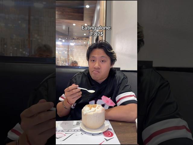 Eating alone vs eating with my sister #wusworld @princessameliawu