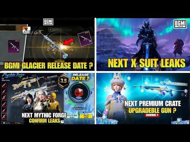  Bgmi M416 glacier is Back | Next Mythic Forge New Leaks | Next Premium Crate Gun|Next X Suit Leaks