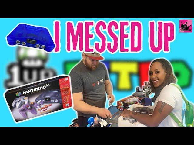  I ROYALLY MESSED UP. Nintendo 64 | Grape Jelly or was it Atomic Purple?!