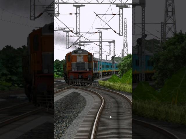 Train simulator classic | #wdm3a | #highspeed | #indianrailways | #shorts | 