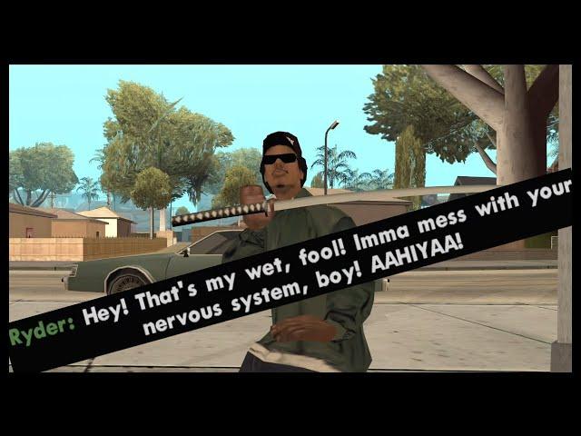 "Imma mess with your nervous system, boy!"  | GTA:SA Random User Made DYOM Mission Speedruns