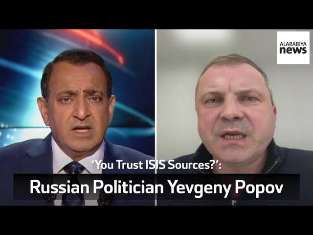 ‘You Trust ISIS Sources?’: Russian Politician Yevgeny Popov On Moscow Terror Attack