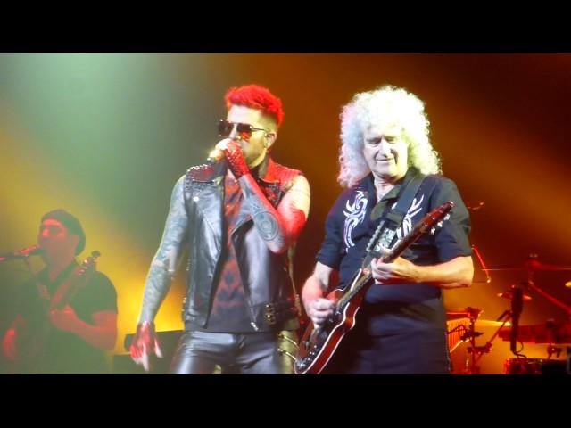 Queen + Adam Lambert "Hammer To Fall" St.Paul,Mn 7/14/17 HD