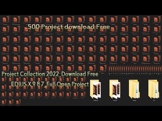 Download Free || EDIUS SONGS Collection Project || 1000 Project Download Free || EDIUS Couple Title