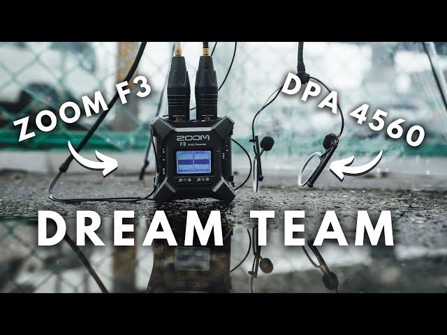 Zoom F3 & DPA 4560 DREAM TEAM? How to Record Rain Sounds!