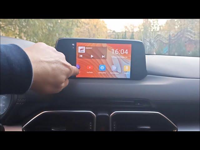 Навигация в Мазда СХ5 2017, Carplay, Яндекс Навигатор, расширение функций магнитолы, тюнинг Mazda CX