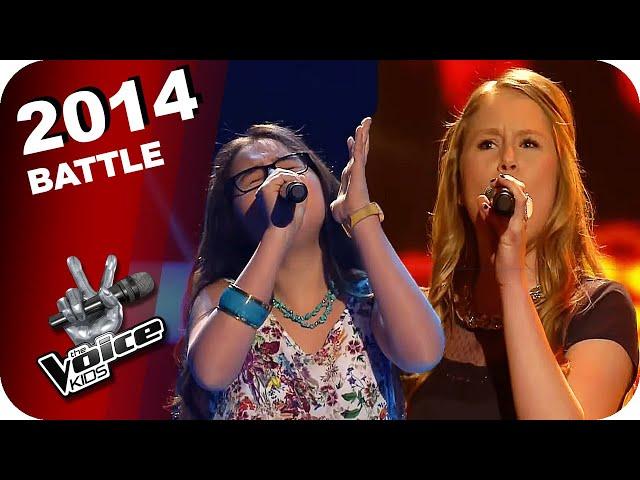 Ellie Goulding - Burn (Lena/Lara) | The Voice Kids 2014 | Battles | SAT.1