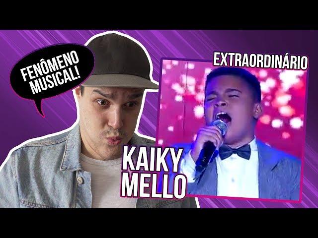 REACTION: KAIKY MELLO - O EXTRAORDINÁRIO - legendas em Português!