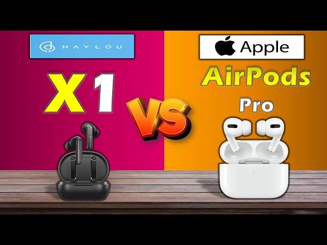 HAYLOU X1 VS APPLE AIRPODS PRO