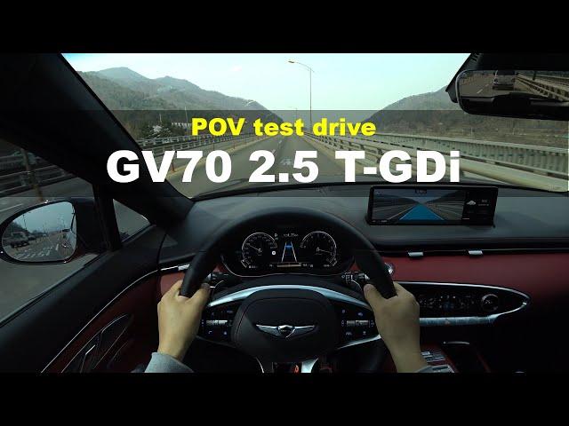 2021 Genesis GV70 2 5 T GDi AWD Sportpakage