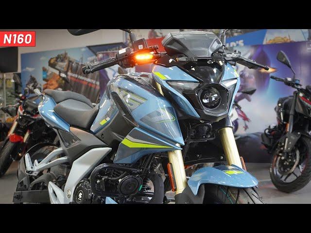 2024 Bajaj Pulsar N160 Polar Sky Blue Detailed Review - On Road Price & Colors | Mileage