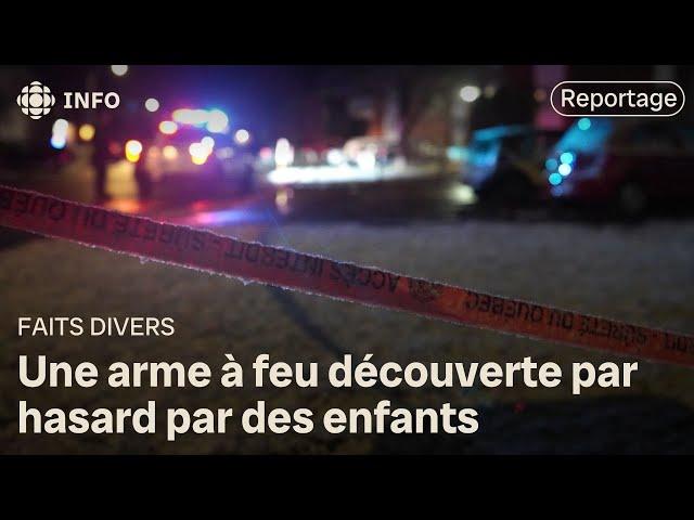 Des enfants tombent sur une arme à feu par hasard à Rimouski