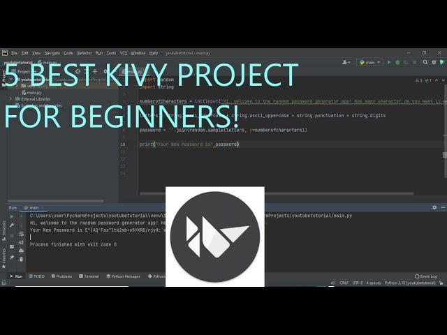 5 Best Kivy Project For Beginners!