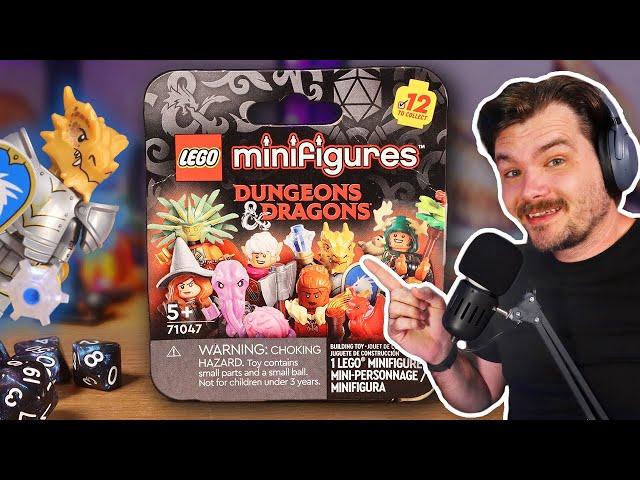 LEGO Dungeons & Dragons Collectable Minifigure Series: All the Details!