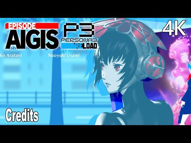 Persona 3 Reload Episode Aigis Credits 4K