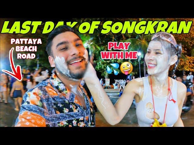 WET & WILD Songkran Festival In PATTAYA | LAST DAY OF SONGKRAN | Indian In Thailand 