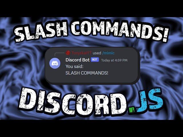 How to *EASILY* setup SLASH COMMANDS for your Discord Bot!