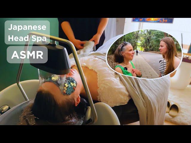 I treated my daughter to THE BEST ASMR Japanese Head Spa with @asmrtwix  Unintentional ASMR